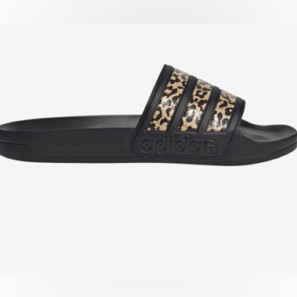 Women’s adidas leopard slides size 8